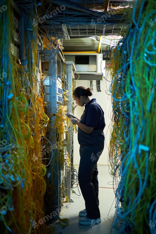 Preview: Inspecting Electrical Cables in Data Center