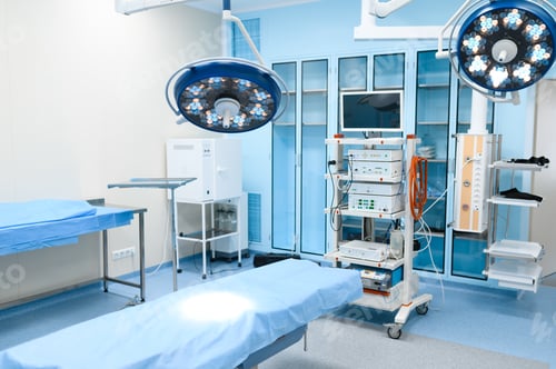 Preview: Professional surgery, operating room interior