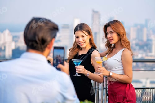 Preview: man invited 2 girl friend for party