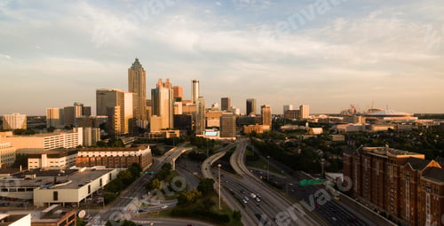 Preview: Downtown City Skyline Atlanta Georgia Metro Area Capital Town