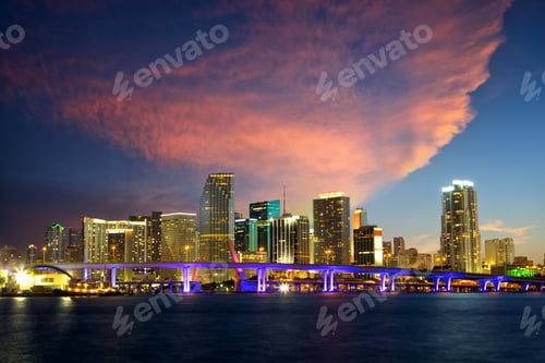 Preview: Miami skyline