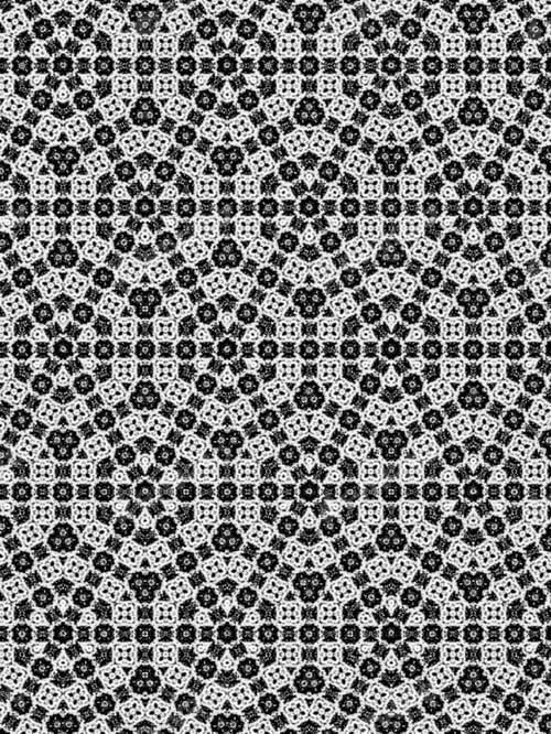 Preview: Abstract black and white patterned digital background