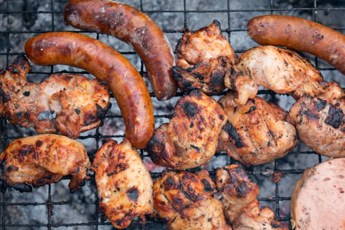 Preview: appetizing grilled meat set