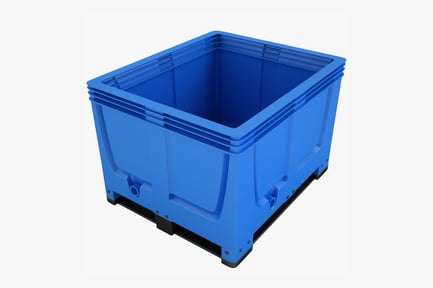 Preview: Heavy-Duty Stackable Plastic Crate
