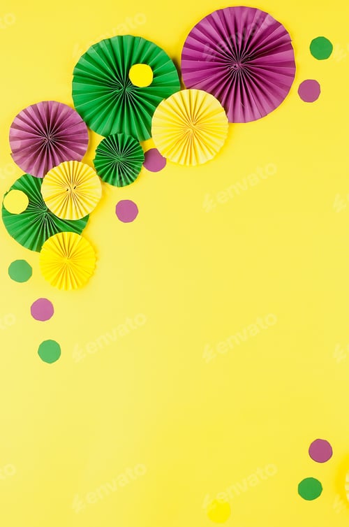 Preview: colorful background of mardi gras or carnival