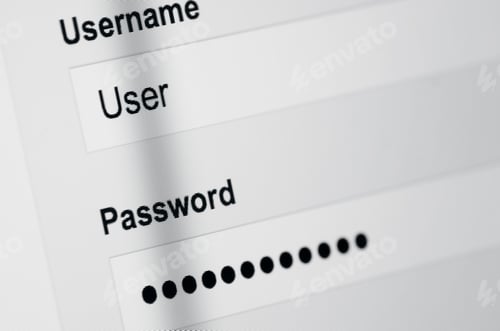 Preview: User login on screen
