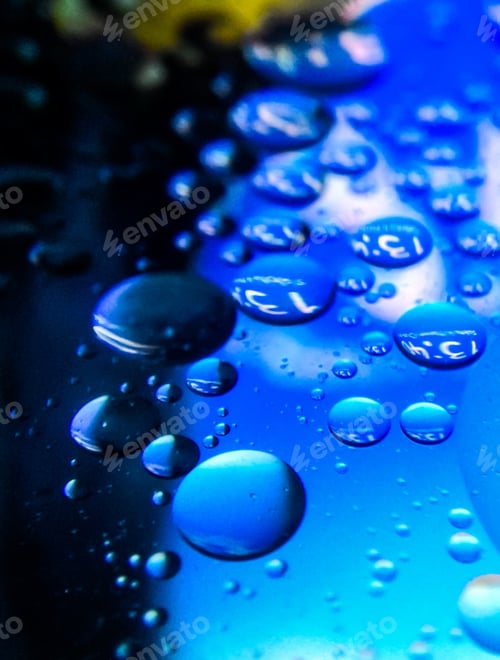 Preview: Abstract water drops image