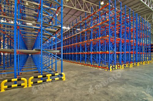 Preview: Distribution center warehouse storage shelving system