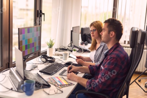 Preview: Designers working on a new project