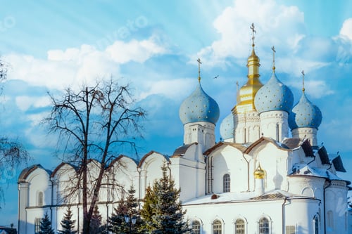 Vista previa: Cathedral of the Annunciation in Kazan Kremlin, Tatarstan, Russia