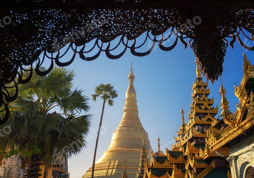 Preview: Shwedagon Paya pagoda Myanmar famous sacred place
