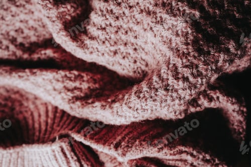 Preview: Detail of woolen warm clothes
