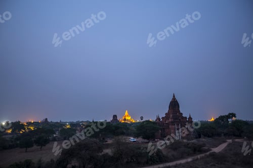Preview: Night in the temples of Bagan, Myanmar