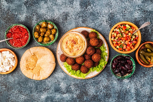 Preview: Falafel - traditional dish of Israeli and Middle Eastern cuisine
