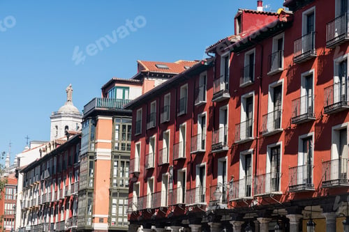 Preview: Valladolid (Castilla y Leon, Spain): Plaza Mayor