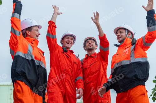 Preview: Industrial Engineers Collaborating on Pipeline Inspection