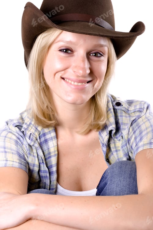 Preview: pretty western woman