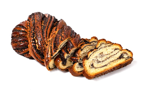 Preview: bun with poppy seeds
