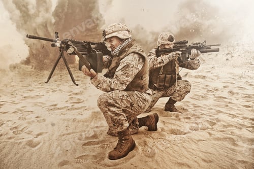 Preview: US marines in action