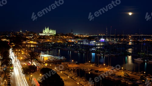 Preview: Best view of Palma de Mallorca with the Cathedral Santa Maria