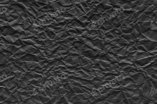 Preview: The Old Crumpled Sheet Of Paper Of Black Color For The Abstract Textured Background And For