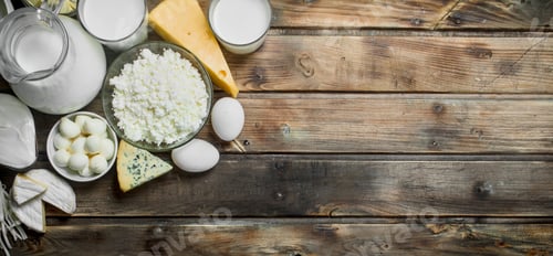 Preview: Fresh dairy products.