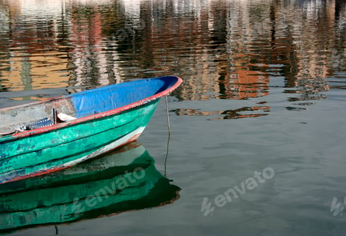 Preview: Fishing boats in Beysehir Lake. Turkey.