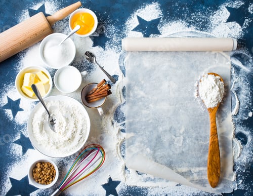 Preview: Baking background concept