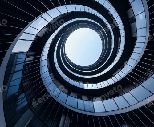 Preview: the architecture of an apartment building in the city of london