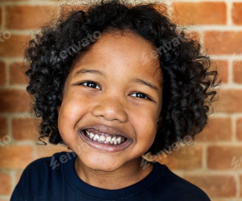 Preview: Portrait of black young boy
