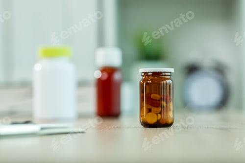 Preview: Medical drugs on the desk
