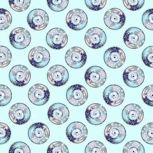 Preview: Many used spray cans for graffiti drawing lies on a pastel colored backgroung. Street art pa