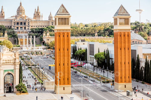 Preview: Barcelona city view
