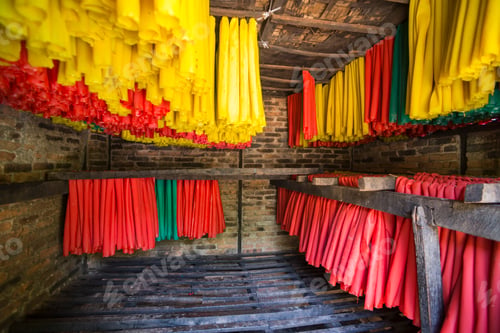 Preview: Making rubber bands on Bilugyun Island (aka Bilu Kyun or Ogre Island), Mawlamyine, Mon State, Myanma