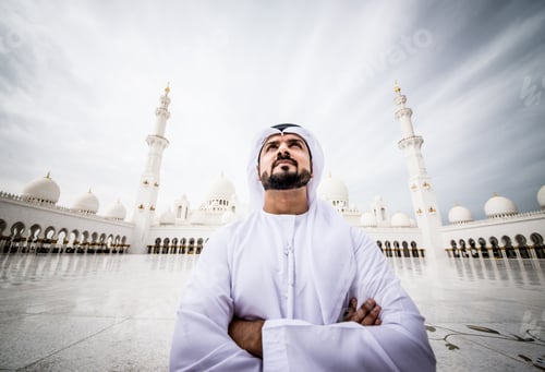 Preview: Arabic man at the mosque