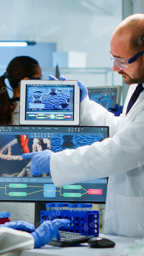 Preview: Chemists worried about virus evolution comparing DNA informations from tablet