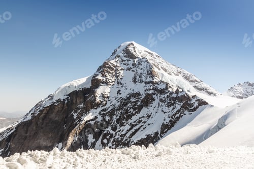 Preview: Swiss Alps mountain range, Jungfraujoch, Switzerland