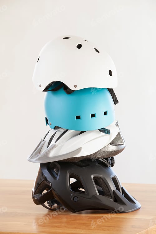 Preview: Safety first with a stack of helmets