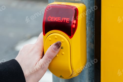 Preview: Button for traffic light