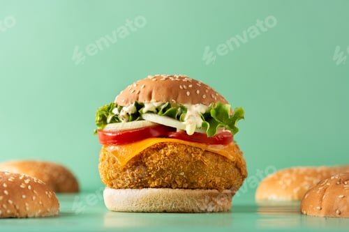 Preview: Crispy chicken burger