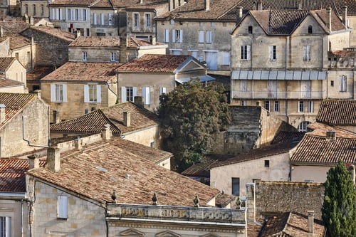 Preview: Historical stone viticulture village of St. Emilion. Aquitaine, France