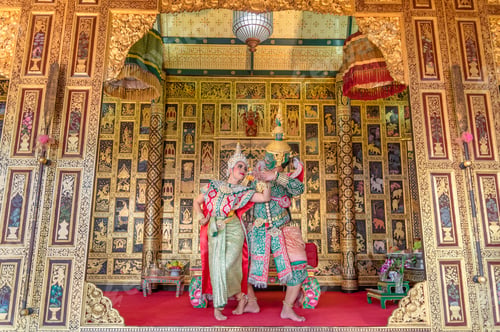 Preview: Khon, pantomime performances action of Thailand, a kind of Thai drama