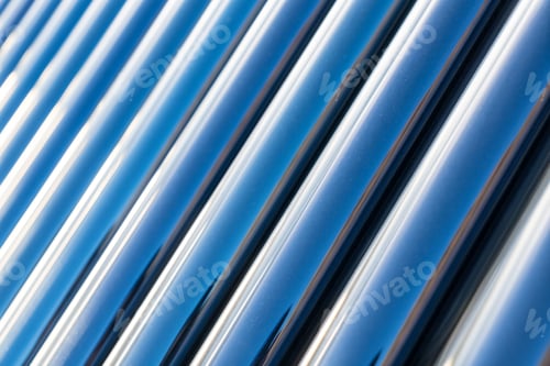 Preview: solar water heater closeup