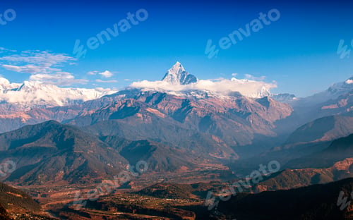 Preview: Mount Annapurna range