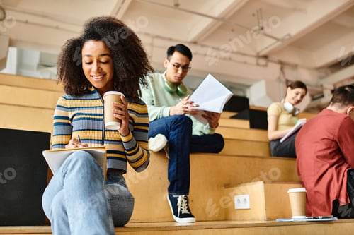 Preview: Diverse group absorbing knowledge in lecture hall