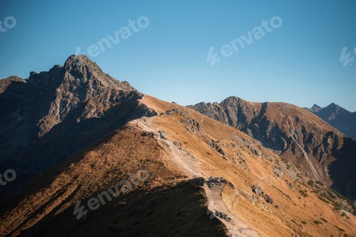Preview: Mountain panorama of the Tatra Mountains from Kasprowy Wierch