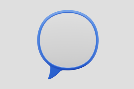 Preview: Circular Chat Bubble