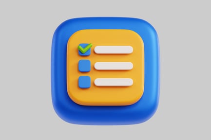 Vista previa: Marca de verificación de la lista de tareas completada