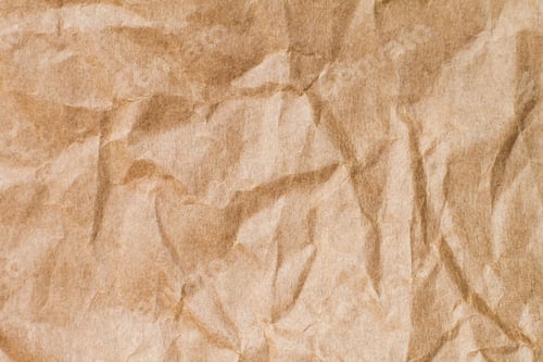 Preview: Abstract brown recycle crumpled paper for background : crease of brown paper for design, decorative.