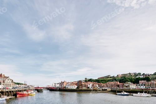 Preview: Scenic view, Whitby, North Yorkshire, England